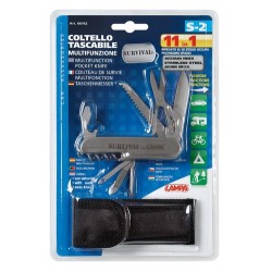 11 in 1 coltello tascabile survival multifunzione