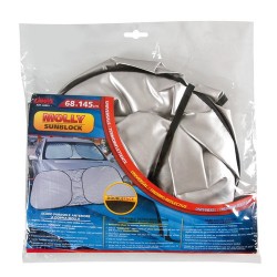 Molly Sunblock scudo parasole anteriore a doppia molla 68x145 cm