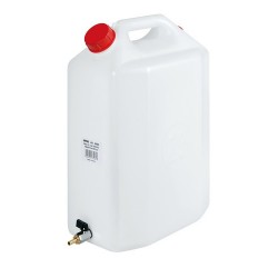 Tanica acqua con rubinetto in metallo verticale 25 L