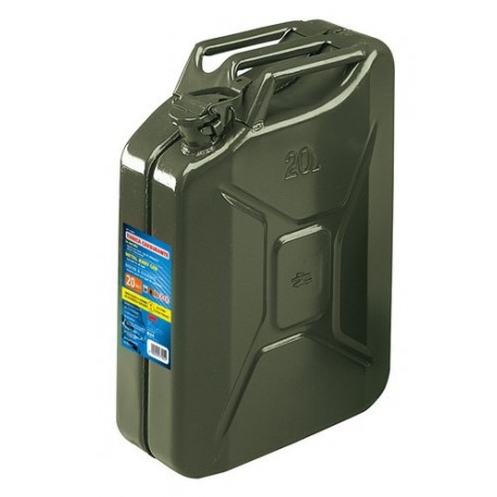 Tanica carburante tipo militare in metallo 20 L