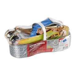 Nastro tensore con cricchetto Gancio sponda 85 m max 4.000 Kg