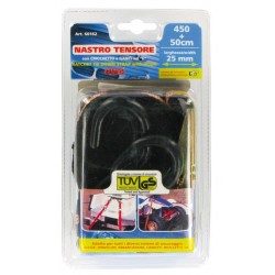 Nastro tensore con cricchetto 450+50 cm