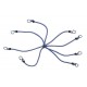 Corda elastica Ragno 8 ganci diametro 10 mm
