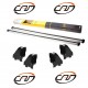 Cam Totus Kit completo attacchi con barre portatutto alluminio 40028 + 2856