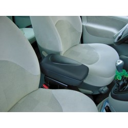 Bracciolo portaoggetti S nero con portalattina