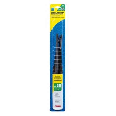 Coppia spazzole tergicristallo standard 38 cm