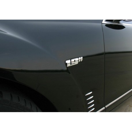 Emblema 3D cromato misura cerchio 15