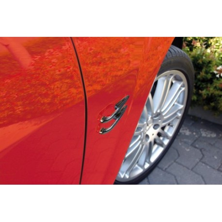 Short Fin Pinne decorative 4 pezzi 140 mm nero