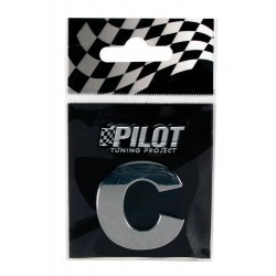 Scritta 3D 28 mm lettera C