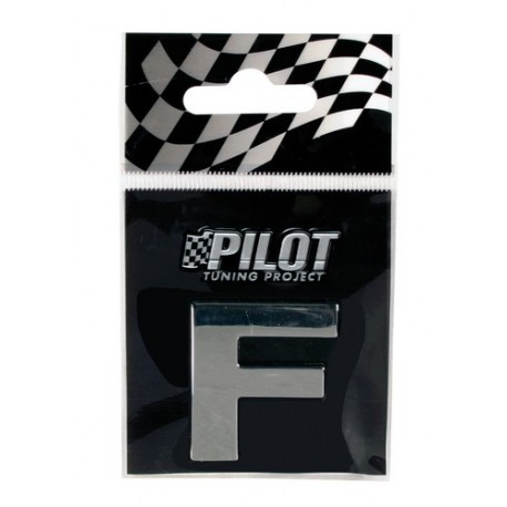 Scritta 3D 28 mm lettera F