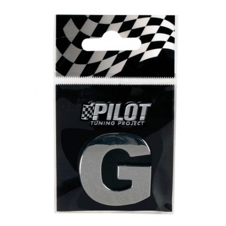 Scritta 3D 28 mm lettera G