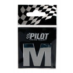 Scritta 3D 28 mm lettera M