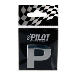 Scritta 3D 28 mm lettera P