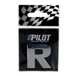 Scritta 3D 28 mm lettera R