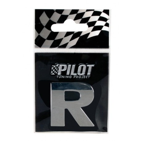 Scritta 3D 28 mm lettera R