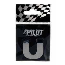 Scritta 3D 28 mm lettera U