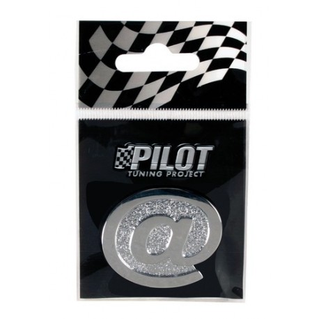 Scritta 3D 28 mm simbolo @