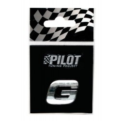 Scritta 3D 18 mm lettera G