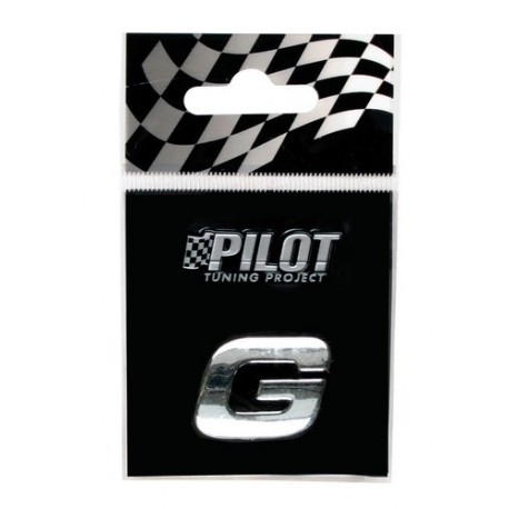 Scritta 3D 18 mm lettera G