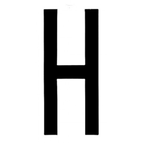 Spell It caratteri alfanumerici adesivi 80x35 mm H