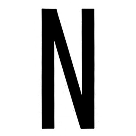 Spell It caratteri alfanumerici adesivi 80x35 mm N