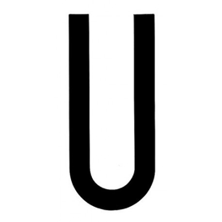 Spell It caratteri alfanumerici adesivi 80x35 mm U