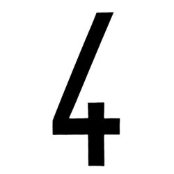 Spell It caratteri alfanumerici adesivi 80x35 mm 4