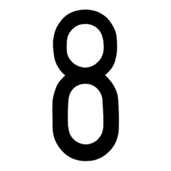 Spell It caratteri alfanumerici adesivi 80x35 mm 8