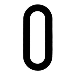 Spell It caratteri alfanumerici adesivi 80x35 mm 0