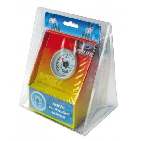 Indicatore pressione Turbo diametro 2 52 mm blue Light
