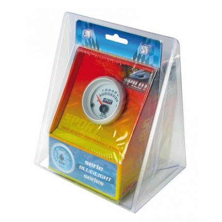 Indicatore pressione olio diametro 2 pollici 52 mm blue Light