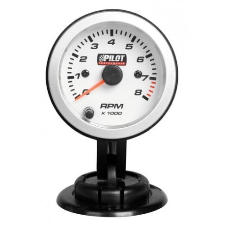 Contagiri 0 8000 RPM diametro 2 52 mm 7 Colours 2/4/6 cilindri