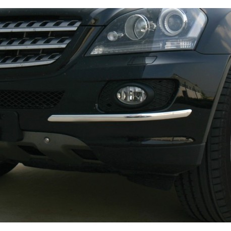 Chrome Line XL Coppia salva paraurti 570x25 mm