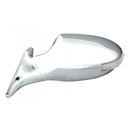 Race 10 Led Coppia Specchietti retrovisori manuali cromo