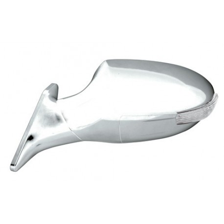 Race 10 Led Coppia Specchietti retrovisori elettrici cromo