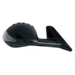 Race 8 Led Coppia Specchietti retrovisori manuali nero