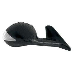 Race 8 Led Coppia Specchietti retrovisori manuali carbon