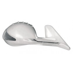 Race 8 Led Coppia Specchietti retrovisori elettrici cromo