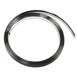 Profilo adesivo cromato 25 m 14 mm