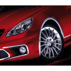 Profilo adesivo cromato nero 4 m 4 mm