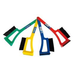 Spazzola neve con raschiaghiaccio 370x80 mm