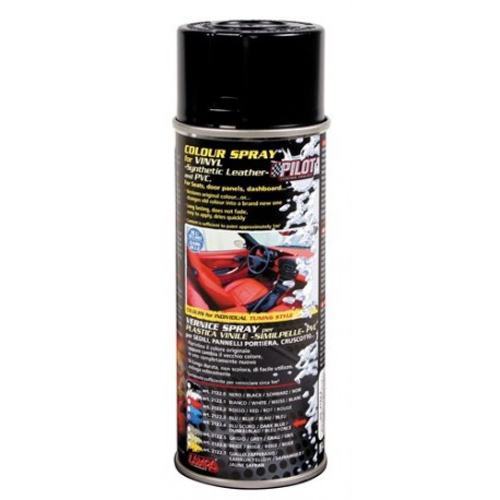 Vernice spray per interni in vinile similpelle e pvc blu scuro