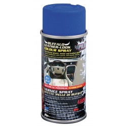 Vernice spray effetto pelle di bufalo blu