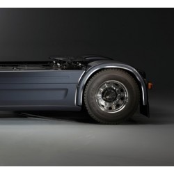 Fender Trim Profilo adesivo angolare cromato 5 m 25 mm