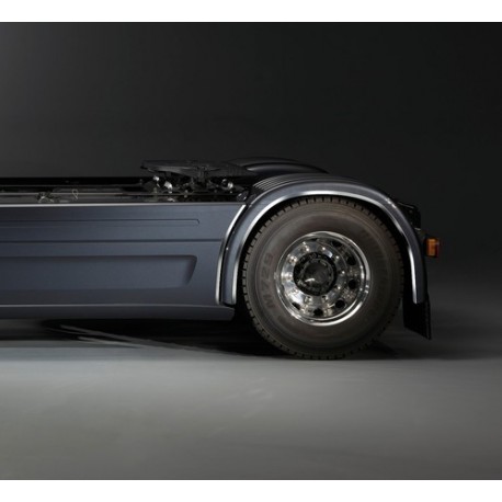 Fender Trim Profilo adesivo angolare cromato 5 m 25 mm