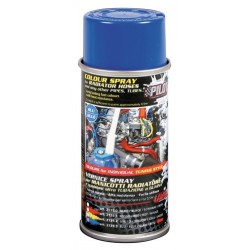Vernice spray per manicotti radiatore blu