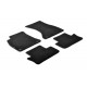 Set tappeti su misura in moquette nero