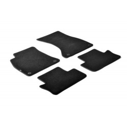 Set tappeti su misura in moquette nero