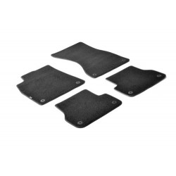 Set tappeti su misura in moquette nero