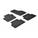 Set tappeti su misura in moquette nero